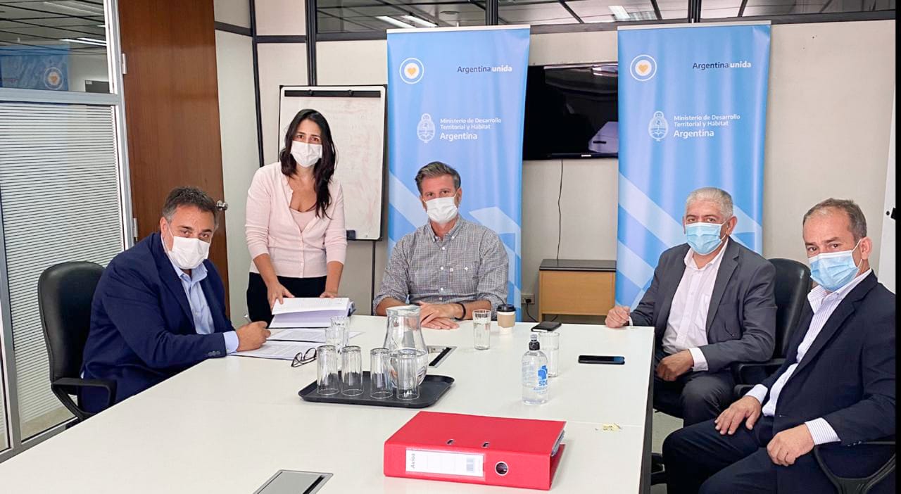 Definieron en Nación la agenda del presidente y el gobernador en materia de convenios habitacionales
